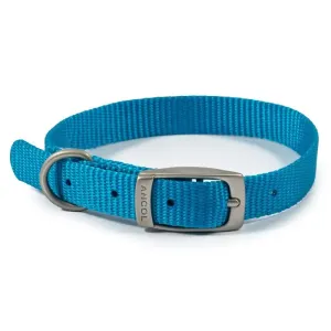 Ancol Viva Buckle Dog Collar 1 20-26cm Blue