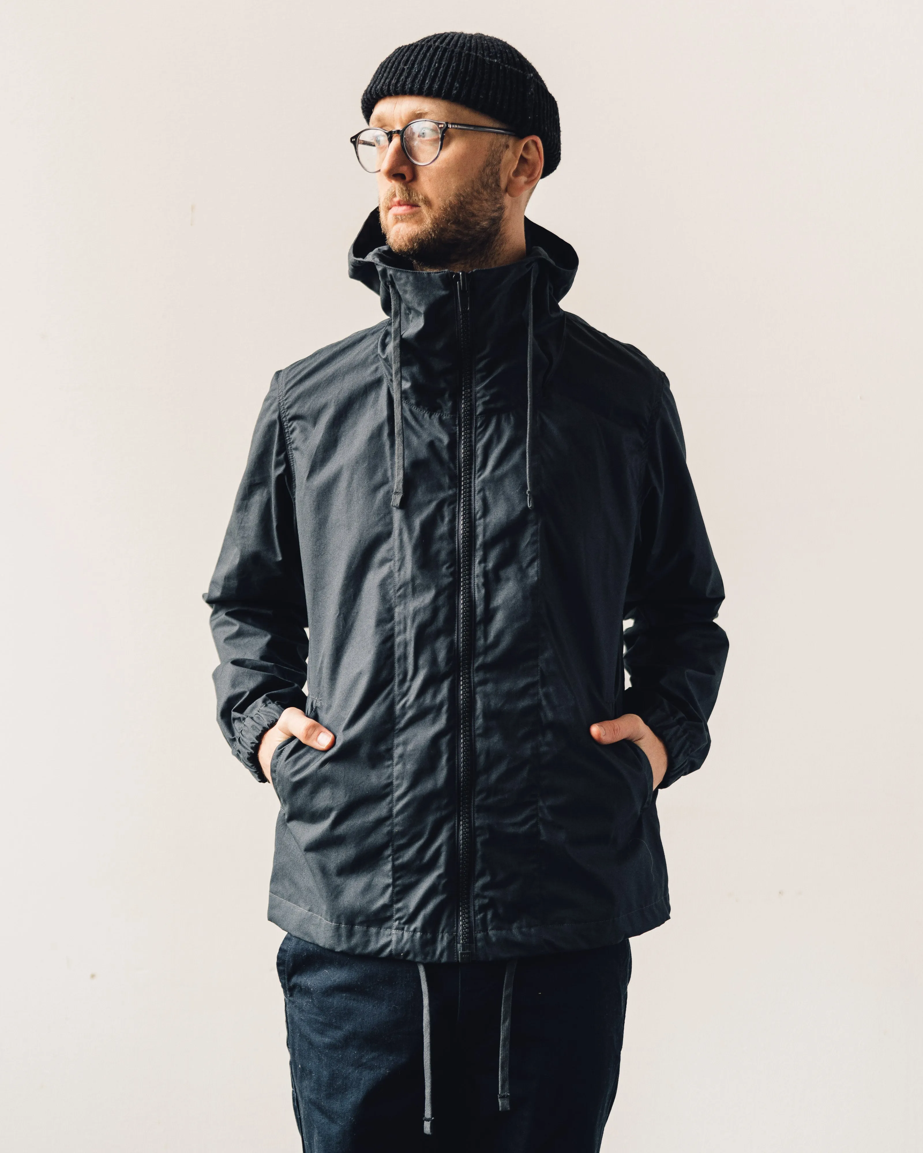 Arpenteur Kaolin Sailcloth Parka, Charcoal