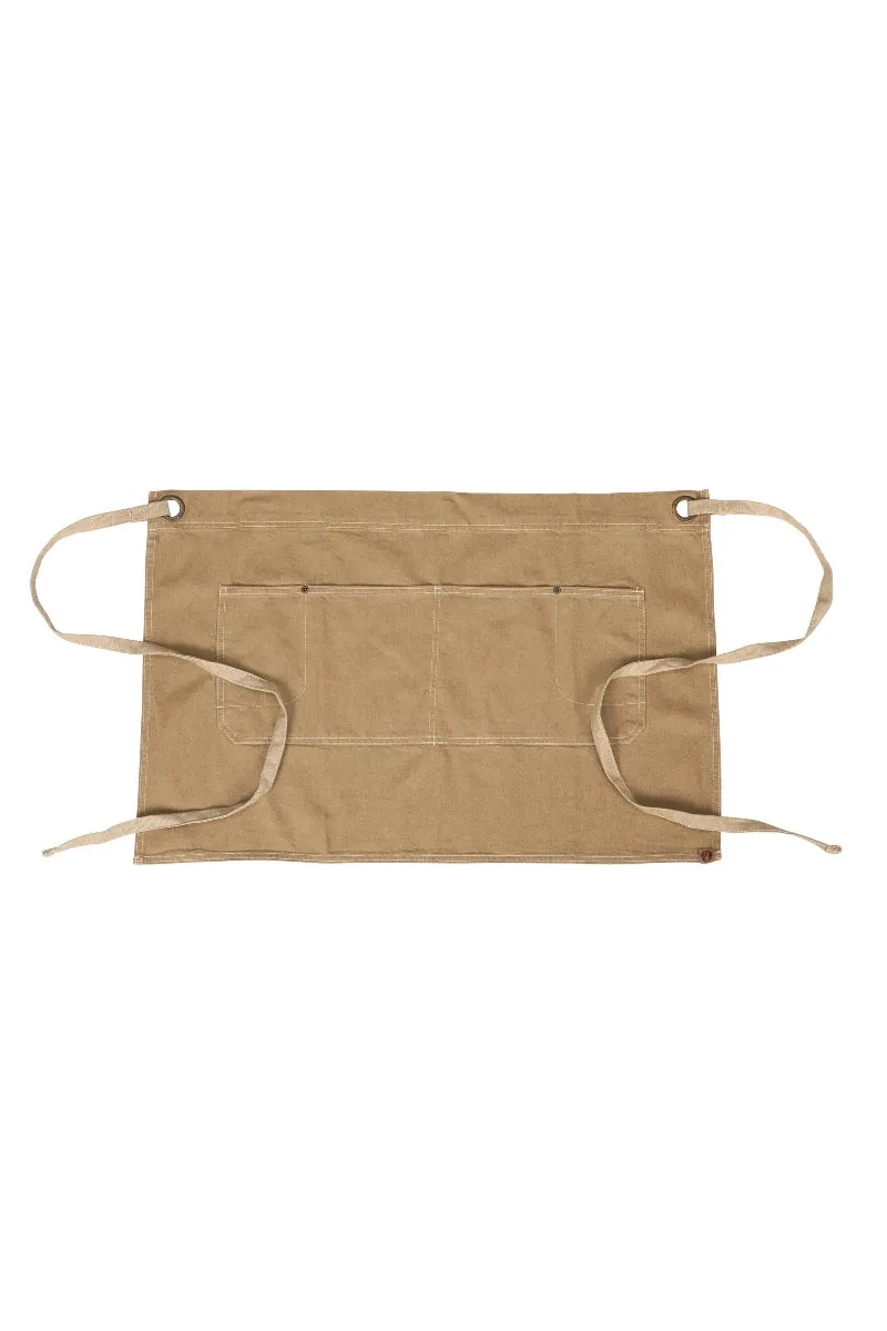 Austin Natural Half Bistro Apron (2 Pockets)