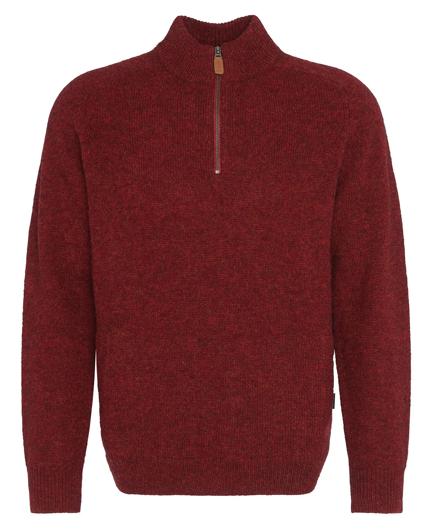 Barbour - Talder Half Zip, Highland Red