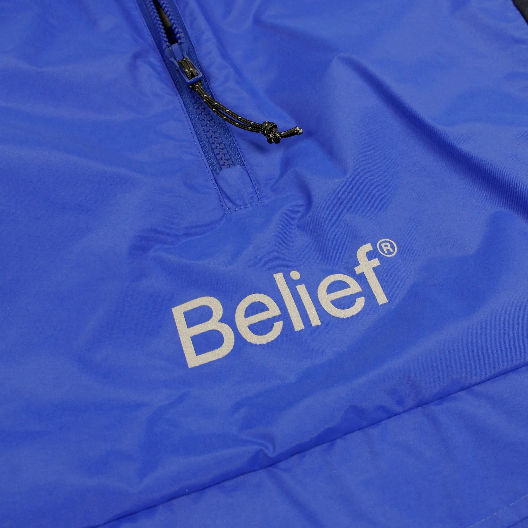 Belief NYC Sport Logo Anorak - Royal