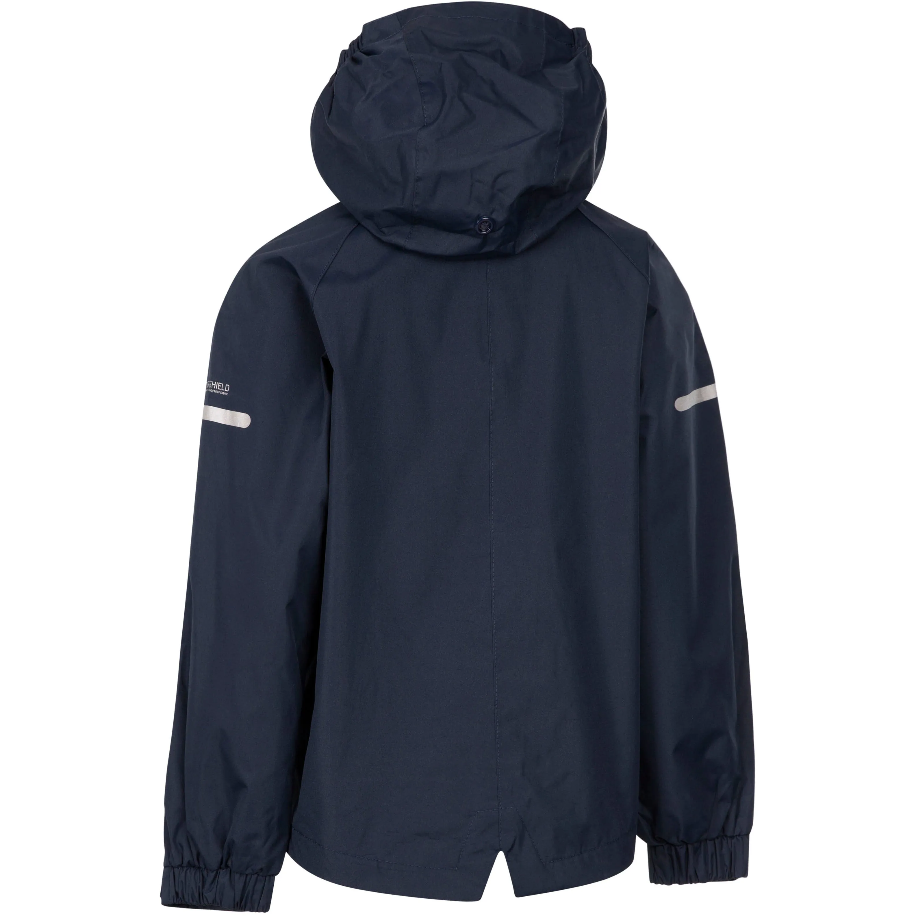 Bluster Unisex Kids Unpadded Waterproof Jacket in Navy