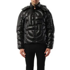 Casa Crest Quilted Down Jacket in Black