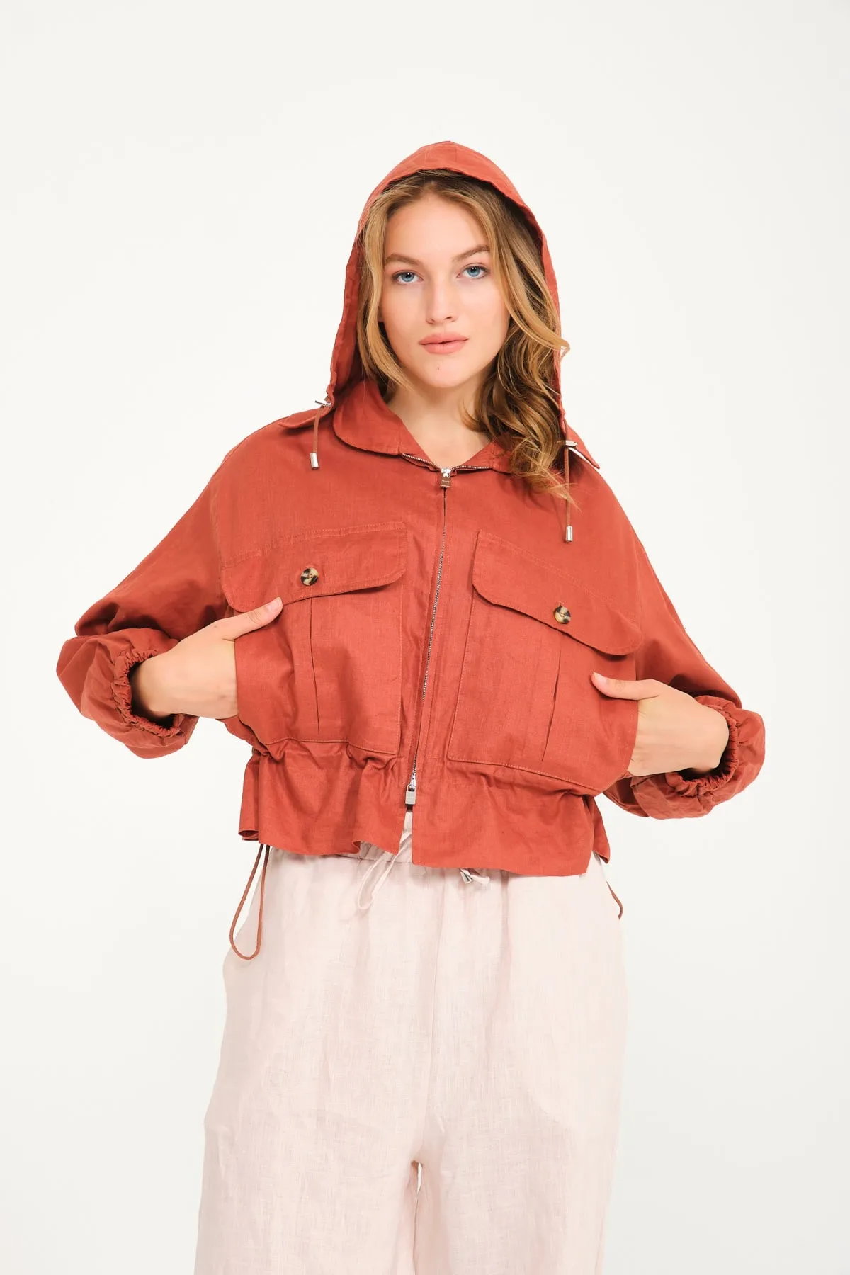 Coastal Breeze Linen Jacket