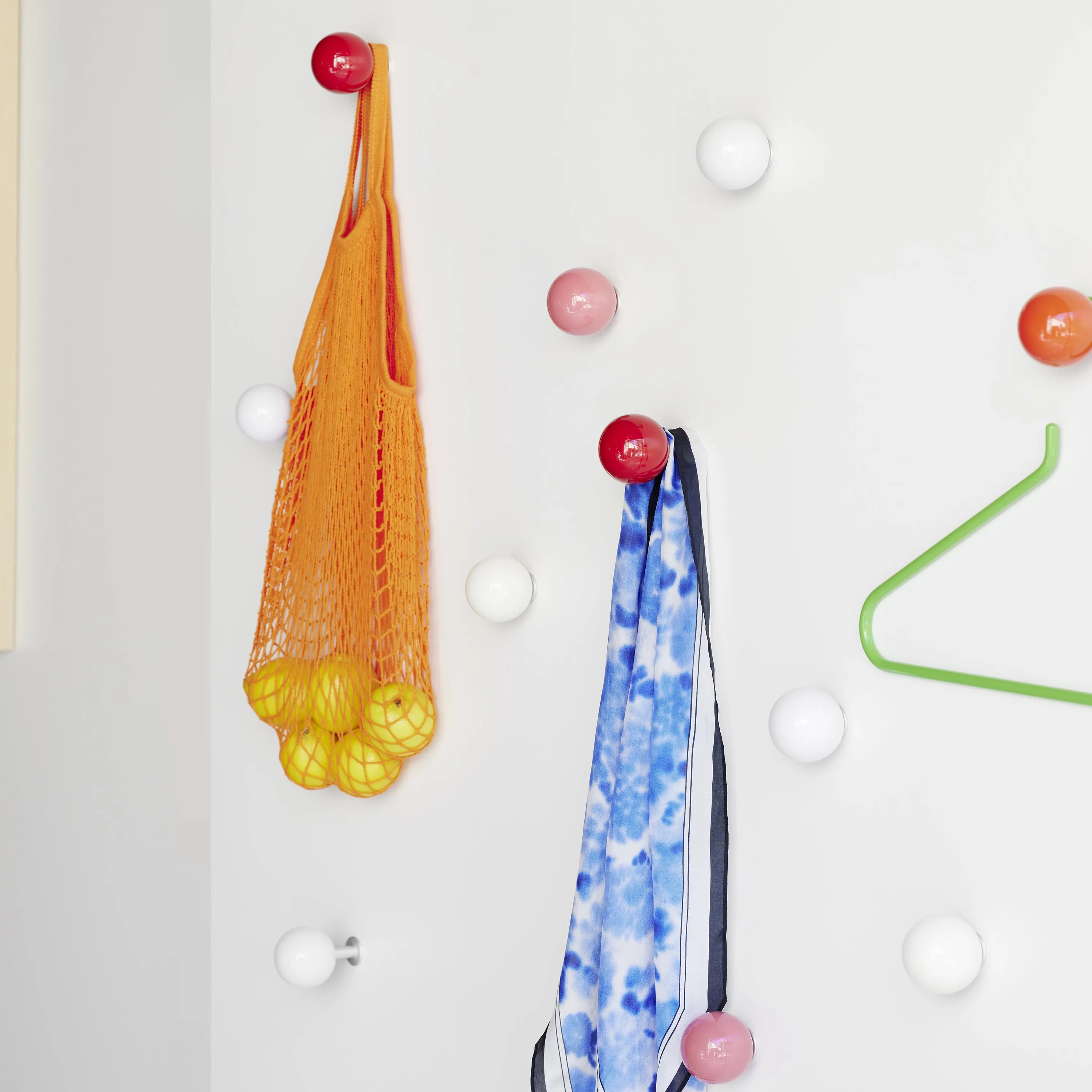 Coat Dots Wall Hooks (Set of 3)