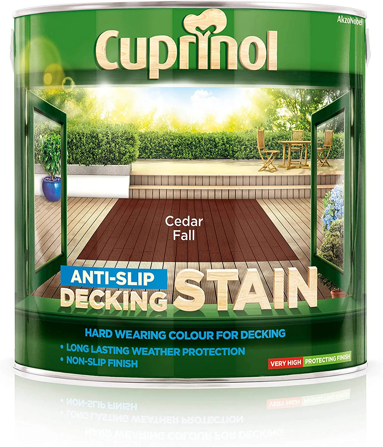 Cuprinol Anti Slip Decking Stain - Cedar Fall 2.5L