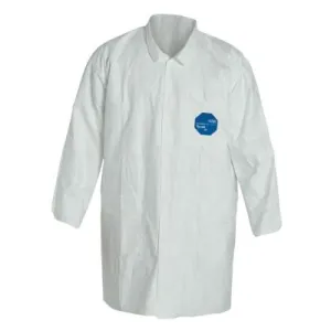 DuPont™ Tyvek Lab Coats Two Pockets, 5X-Large, Tyvek, TY212S-5XL