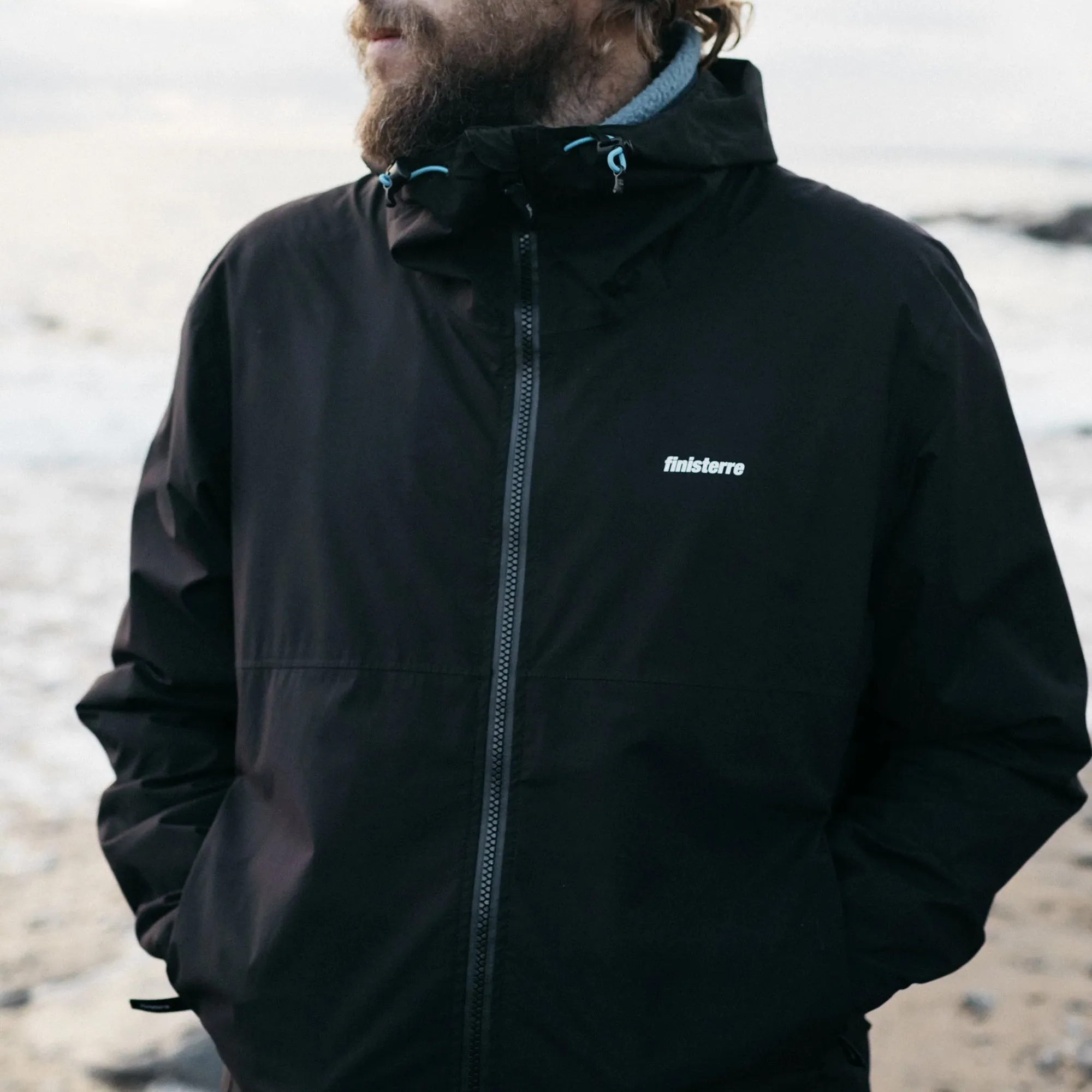 Finisterre Rainbird Waterproof Hooded Zip Jacket