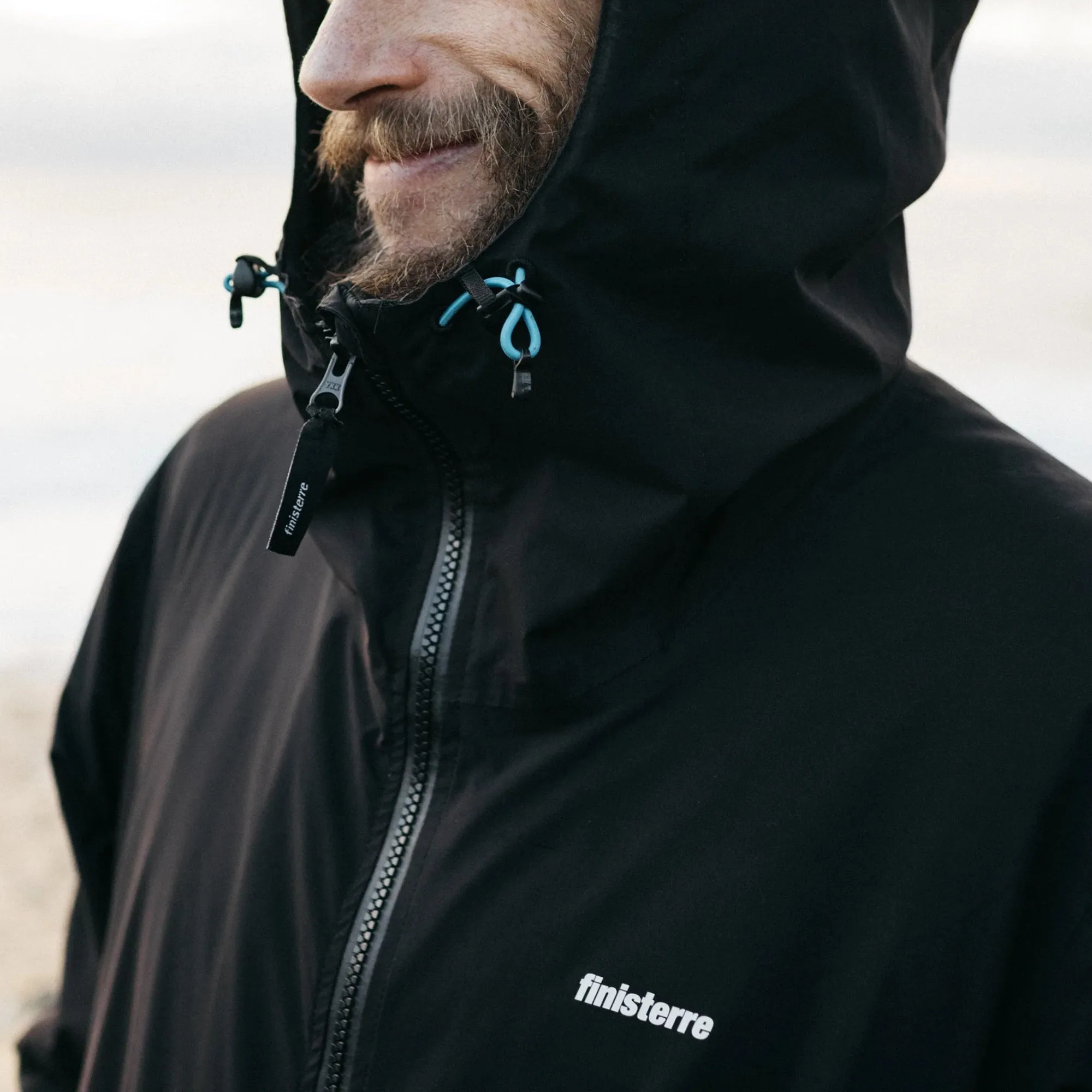 Finisterre Rainbird Waterproof Hooded Zip Jacket