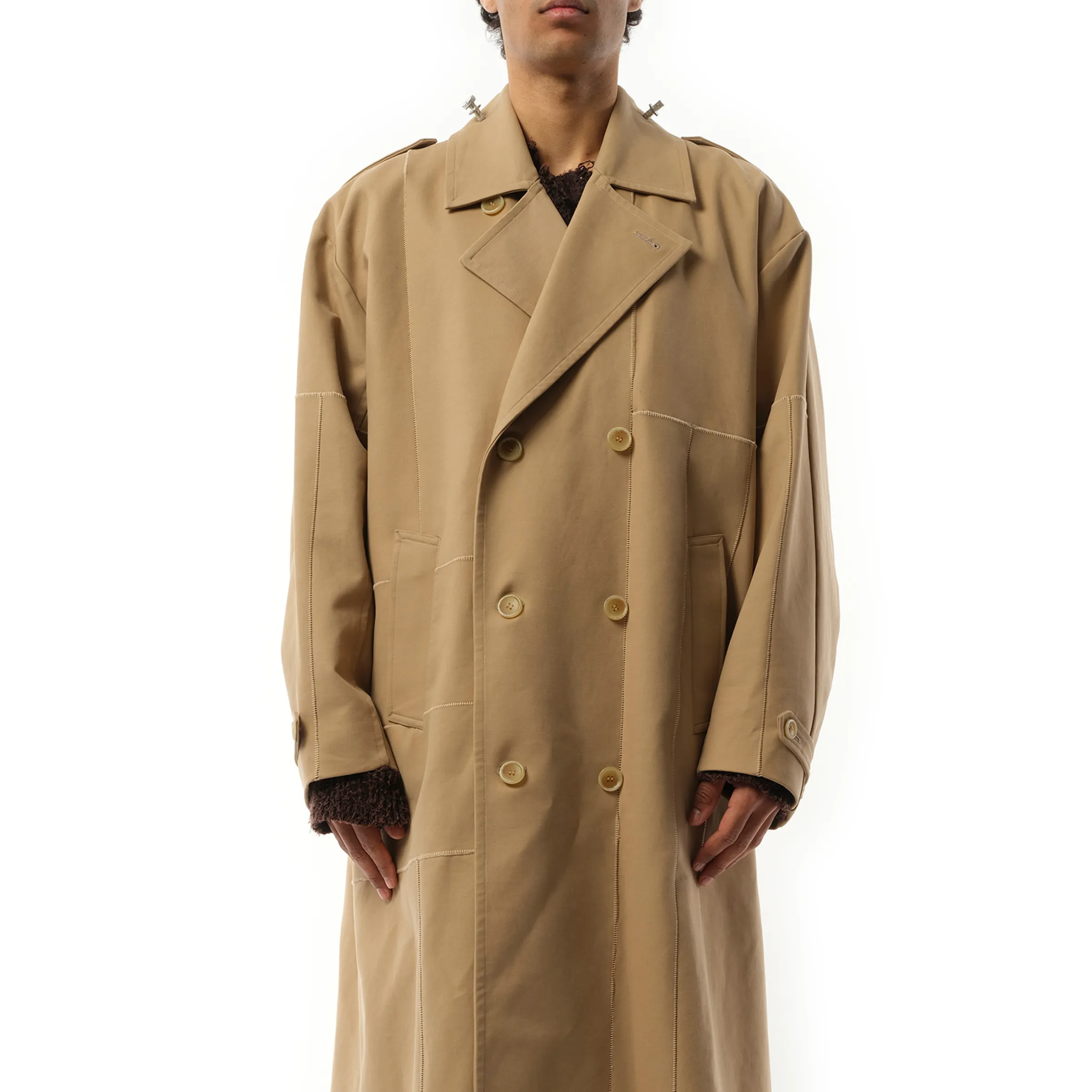 Frankenstein Cutting Coat in Beige