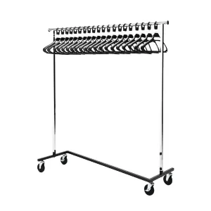 Garment Rail with 20 Hangers - GR301