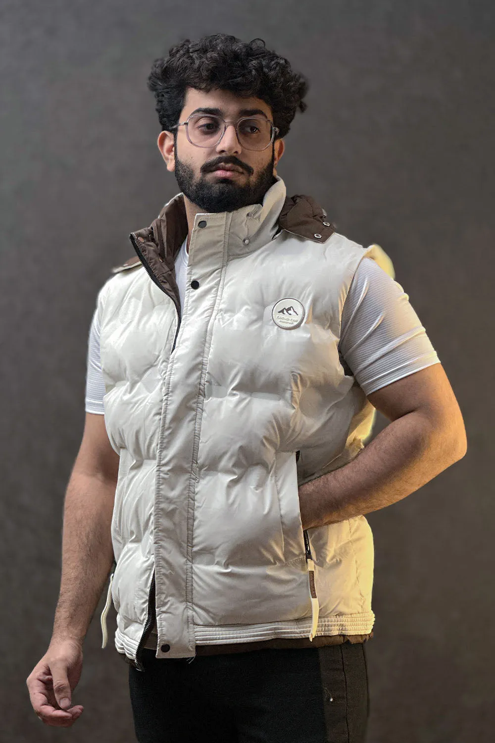 Ivory White Gilet Jackets 1124198