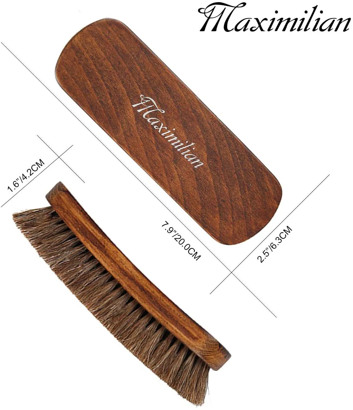 MAXIMILIAN 8" Shoe Shine Brush