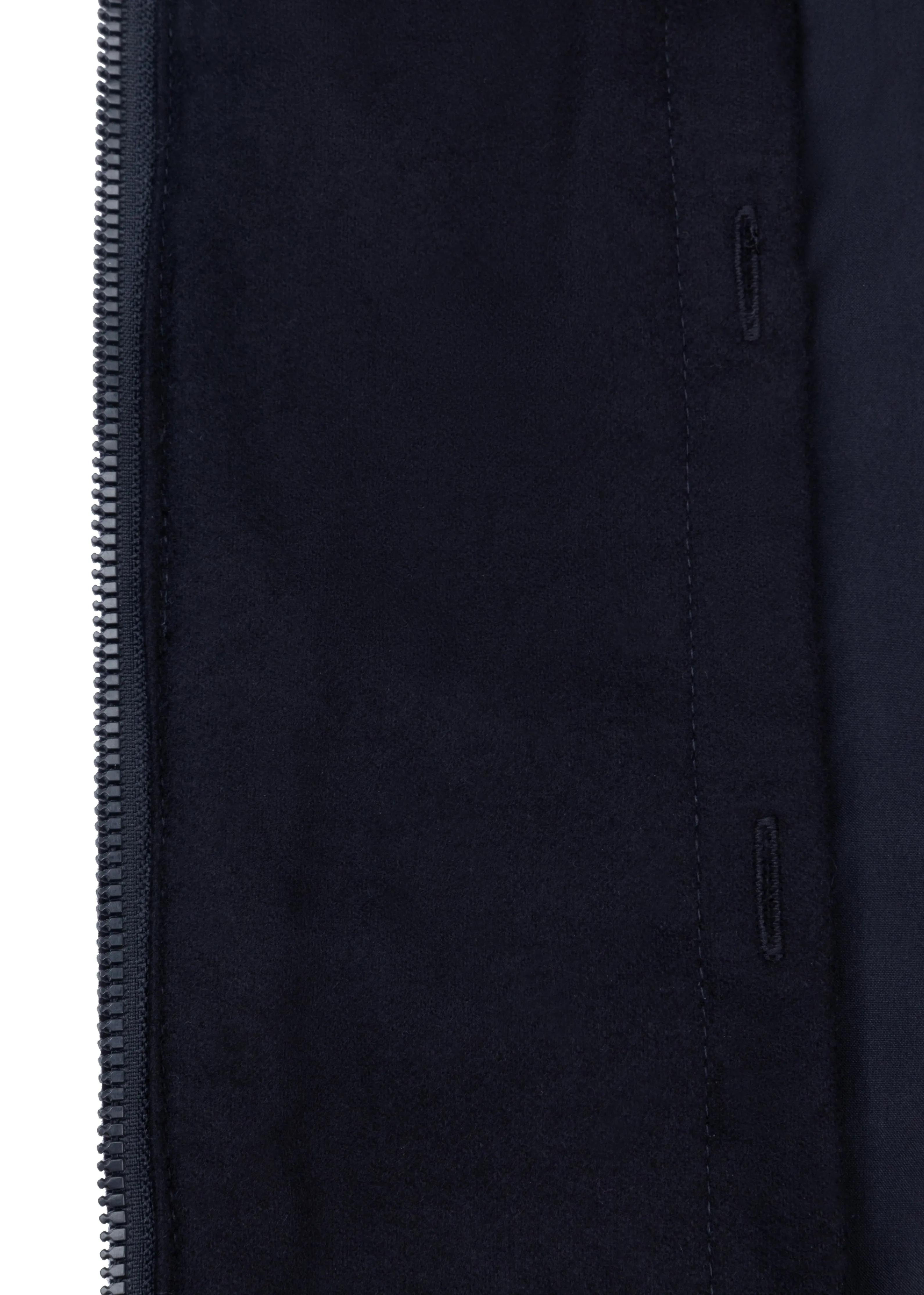 Men's Wool Bodywarmer - Navy Wool