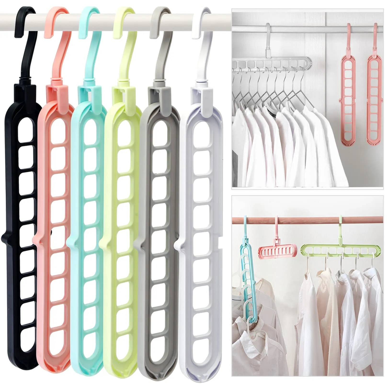 Multifunctional Closet Organizer Magic Space Saving Hangers