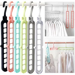 Multifunctional Closet Organizer Magic Space Saving Hangers