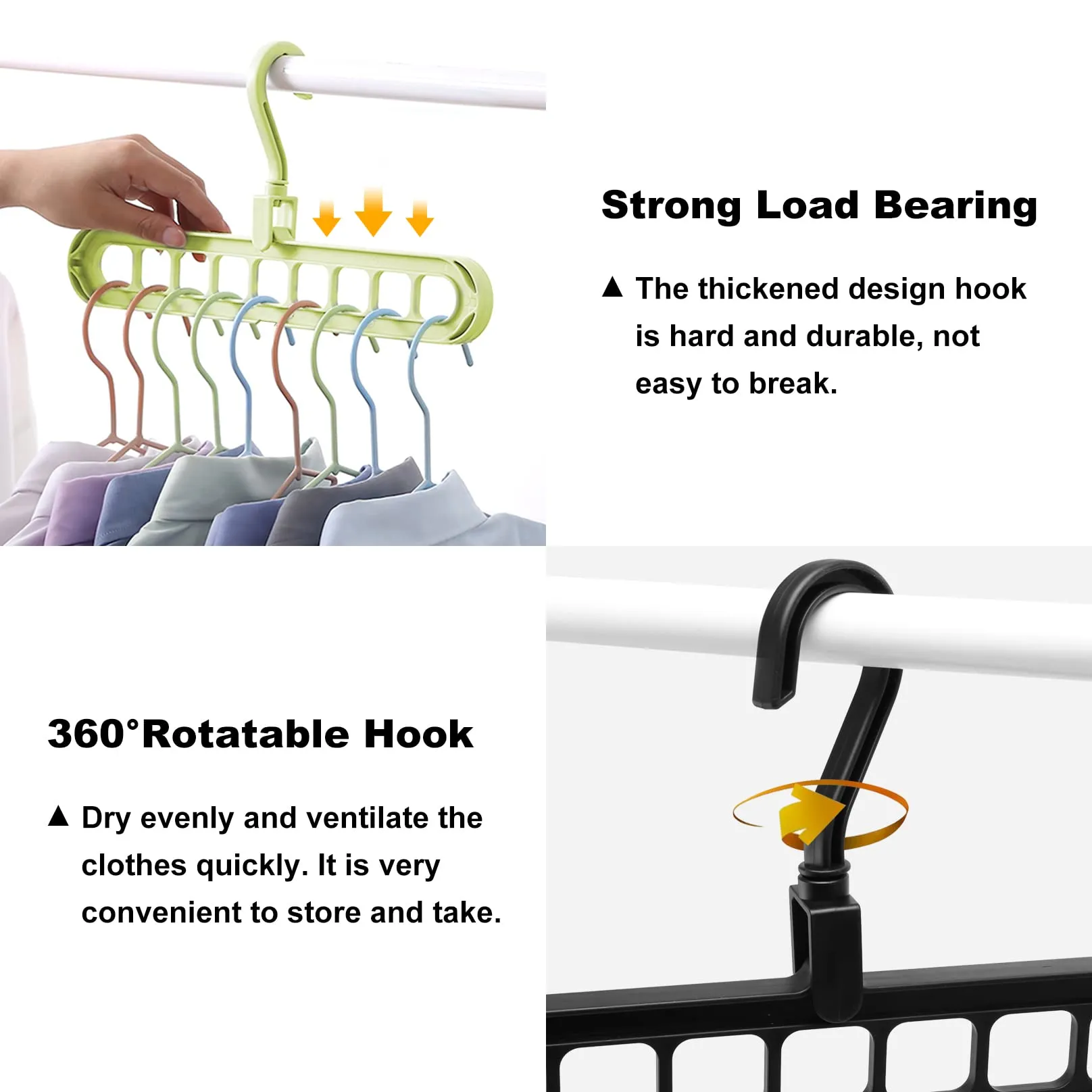 Multifunctional Closet Organizer Magic Space Saving Hangers