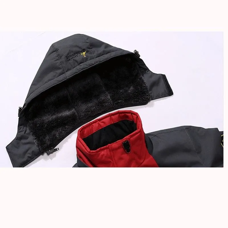 Outdoor Men mountaineering Windproof Fur Jackets