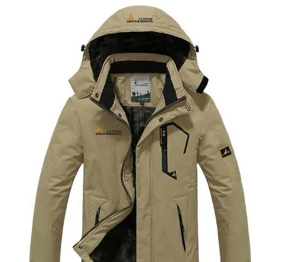 Outdoor Men mountaineering Windproof Fur Jackets