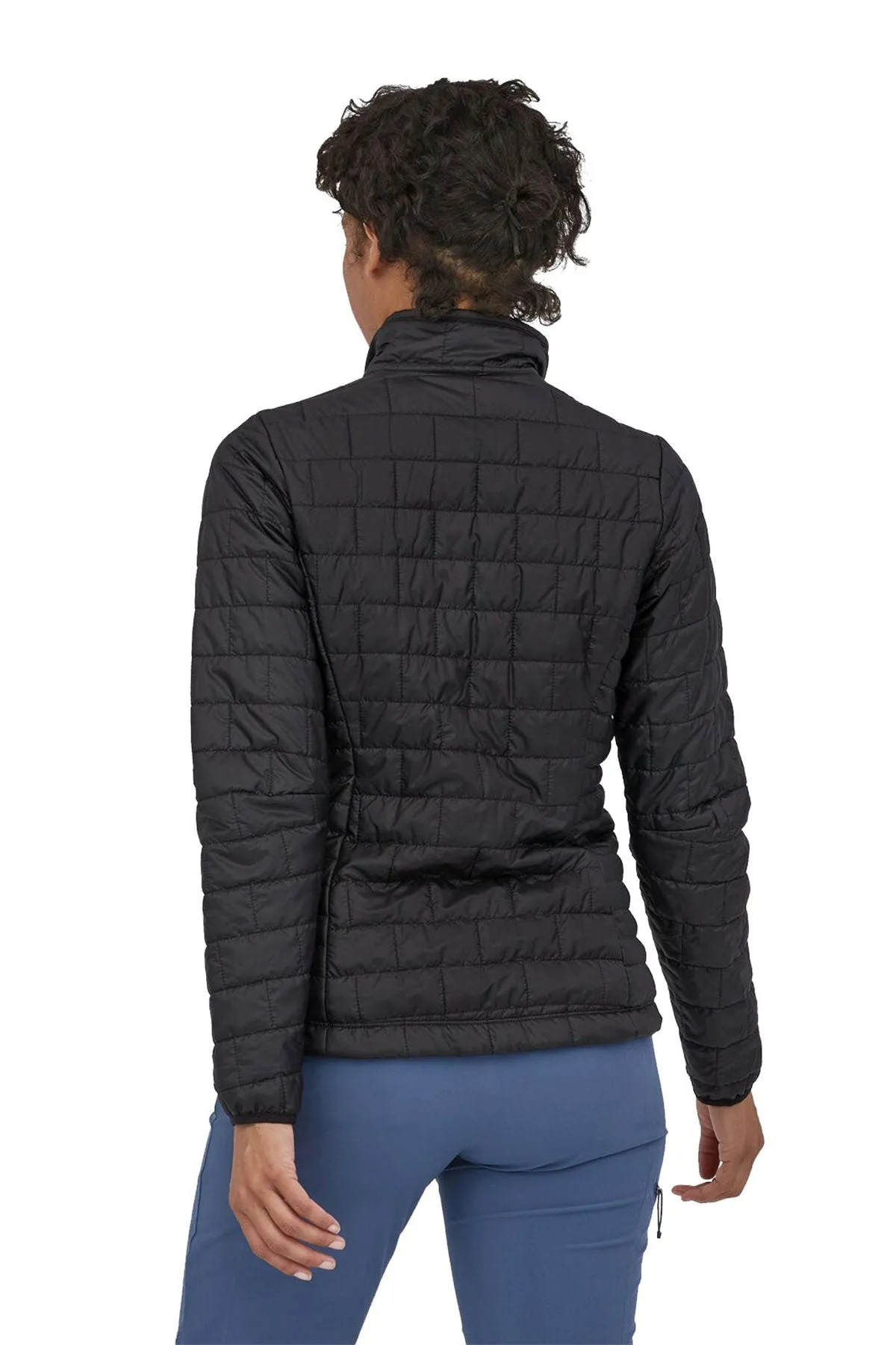 Patagonia Womens Nano Puff Custom Jackets, Black