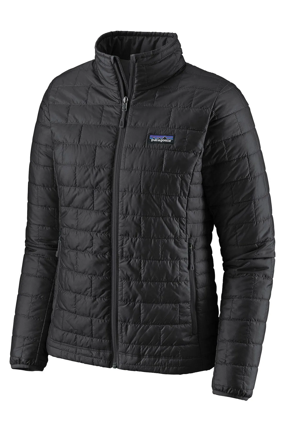 Patagonia Womens Nano Puff Custom Jackets, Black