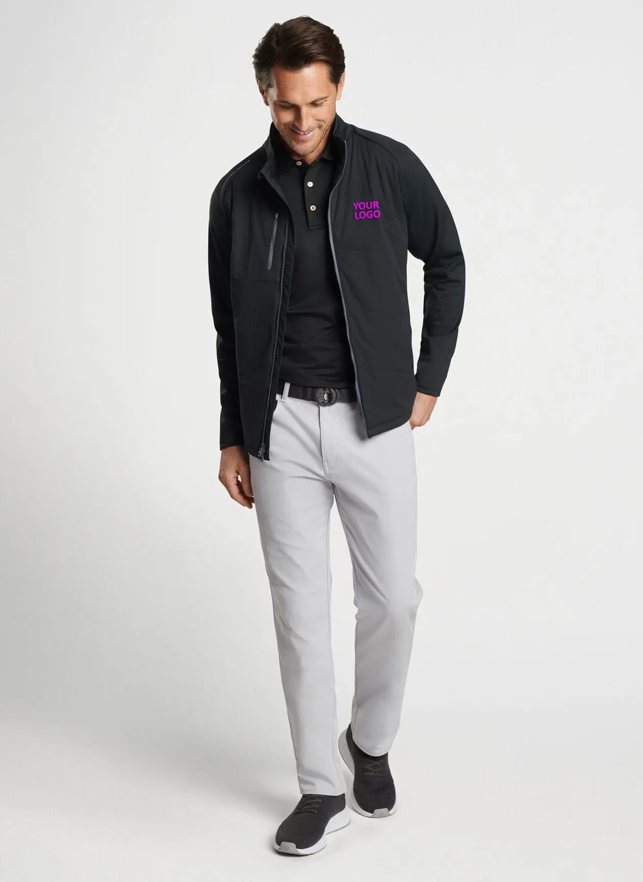 Peter Millar Merge Hybrid Custom Jackets, Black