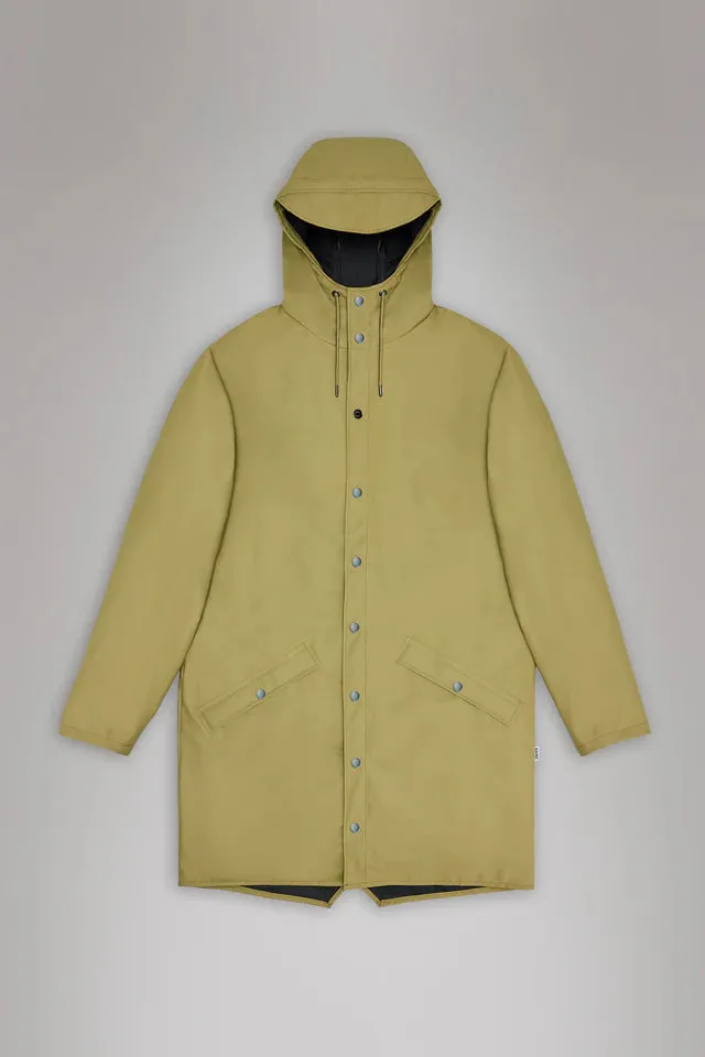 Rains Long Khaki Jacket