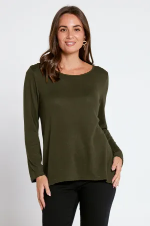 Rory Knit Top - Khaki