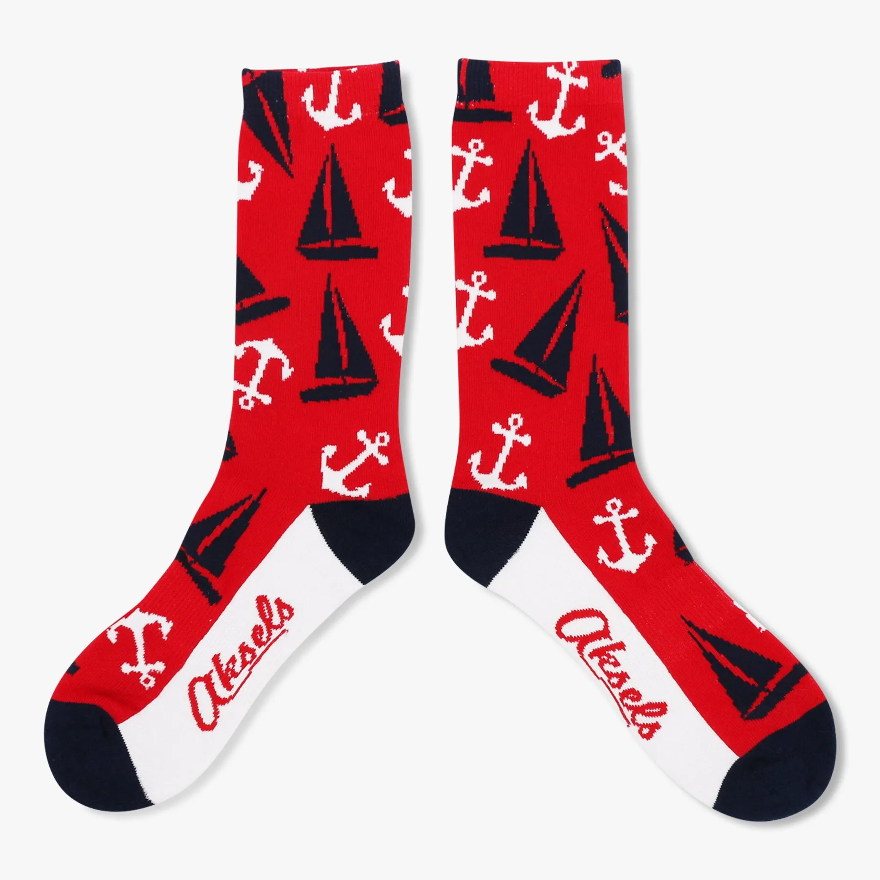 Sailboats & Anchors Socks