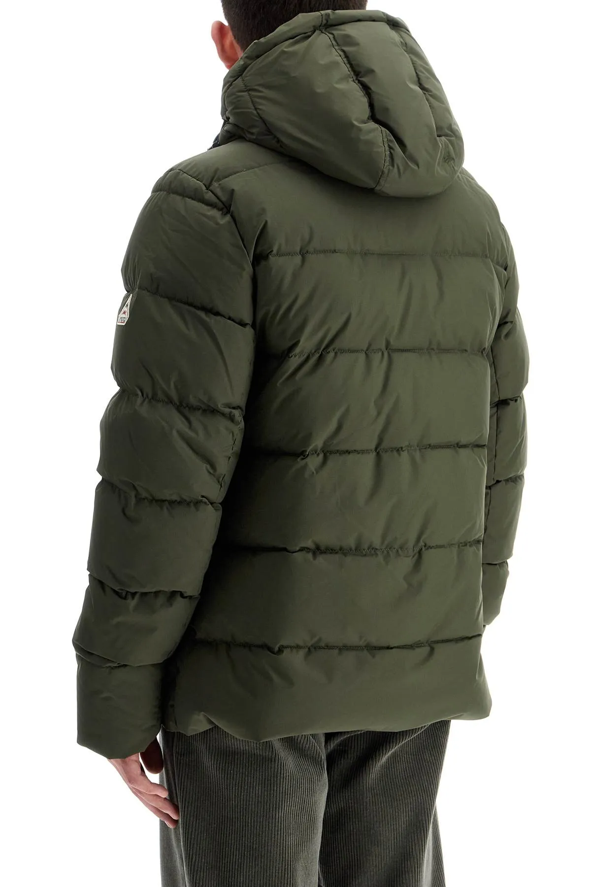 'spoutnic down jacket with HMW012P DEEP KHAKI