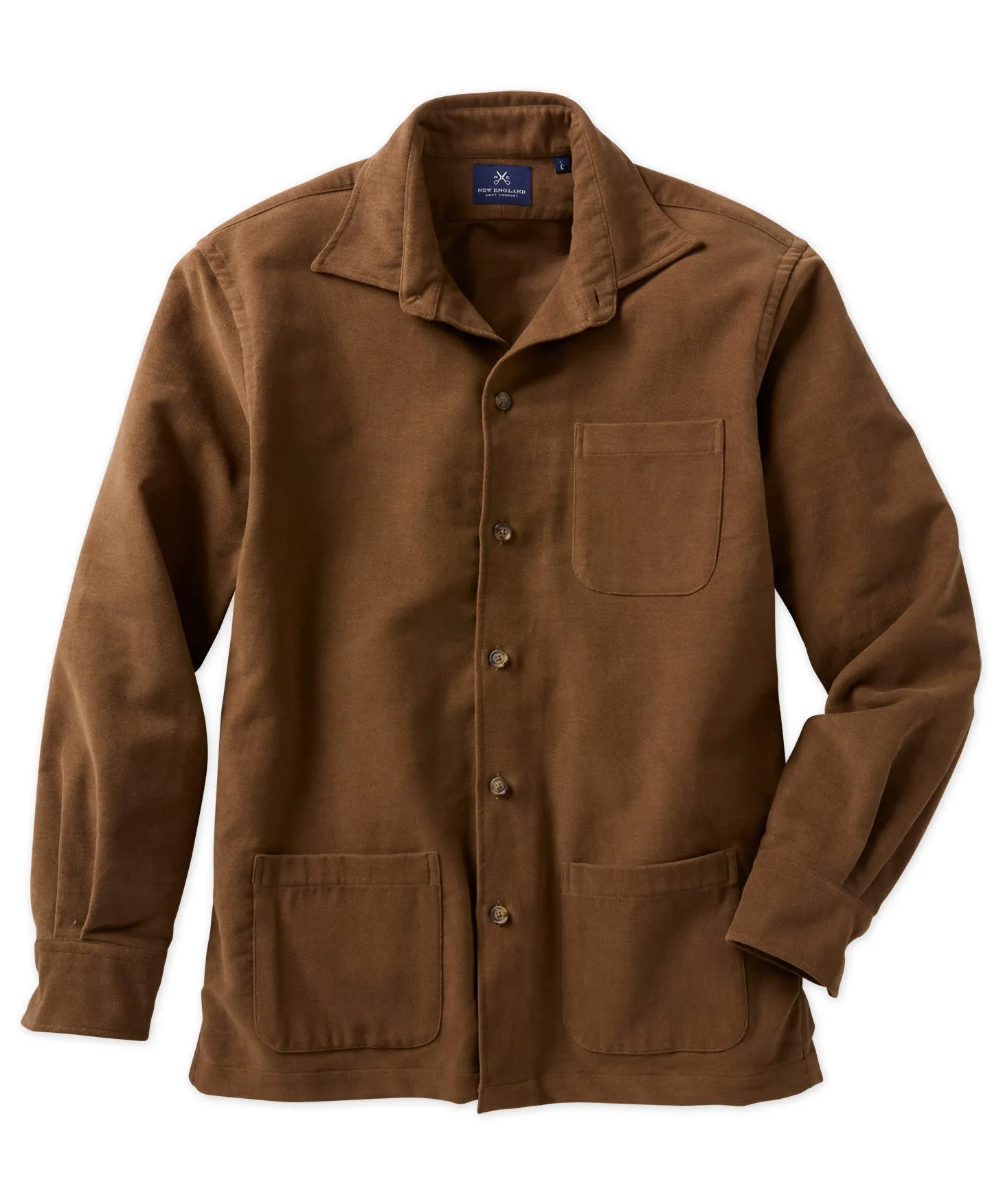 Sueded Moleskin Wye Shirt Jacket