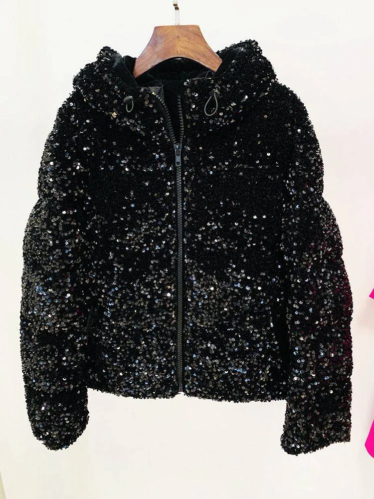 Tailor Beaded Duck Down Jacket