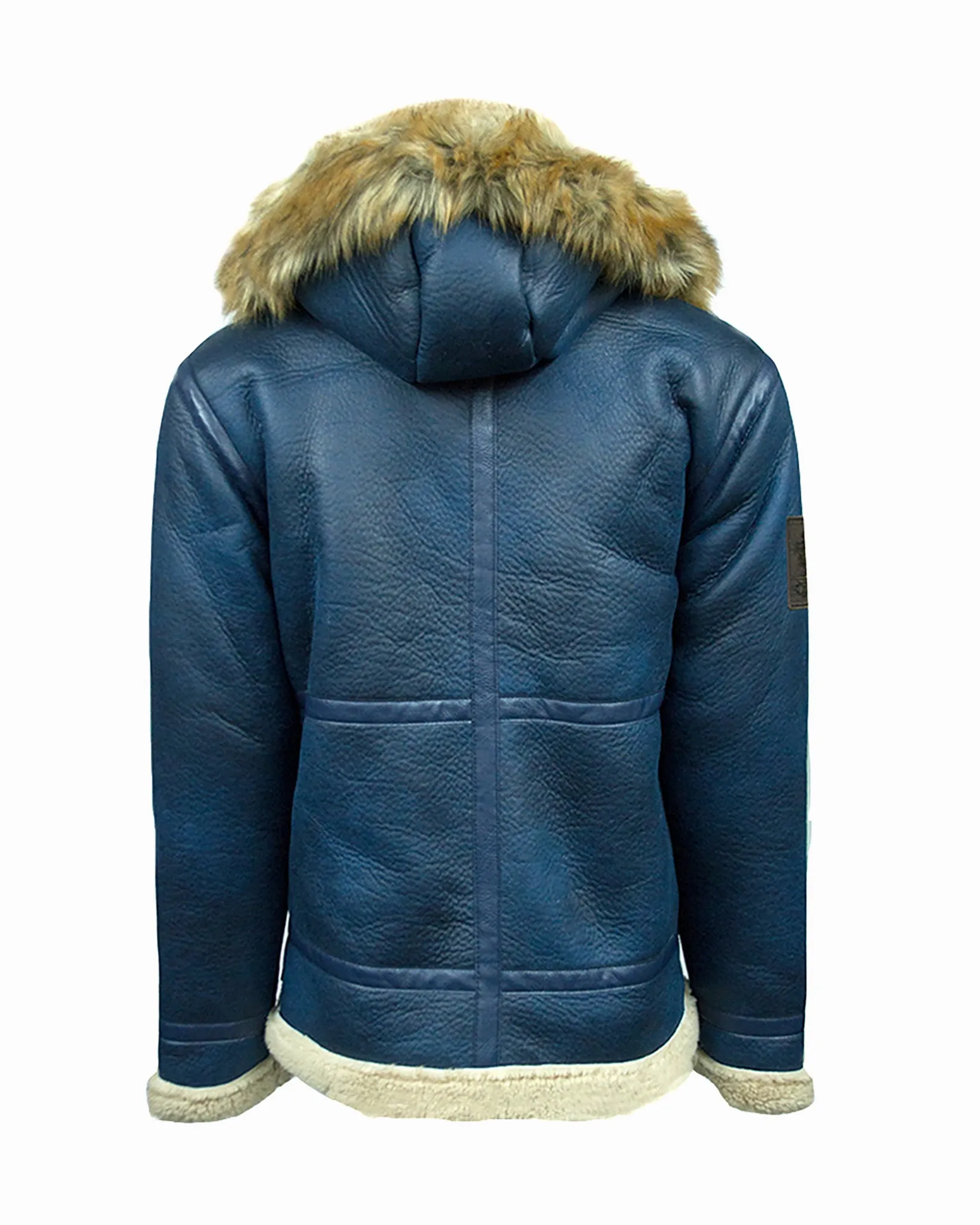 TOP GUN® PREMIUM WOOL-BLEND FAUX SHEARLING COAT