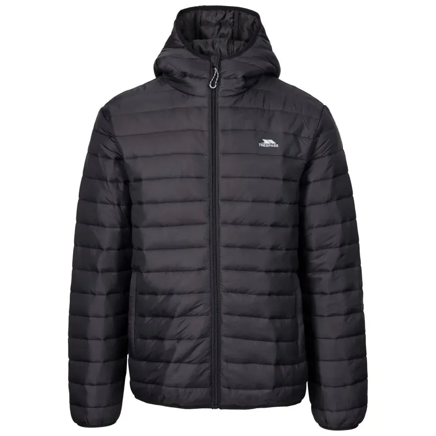 Trespass S Black Kelmarsh Men's Padded Jacket