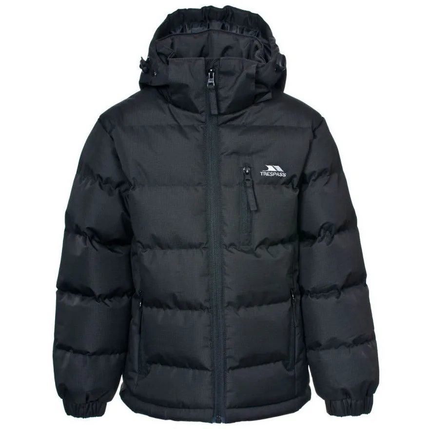 Tuff Boys Padded Casual Jacket in Black