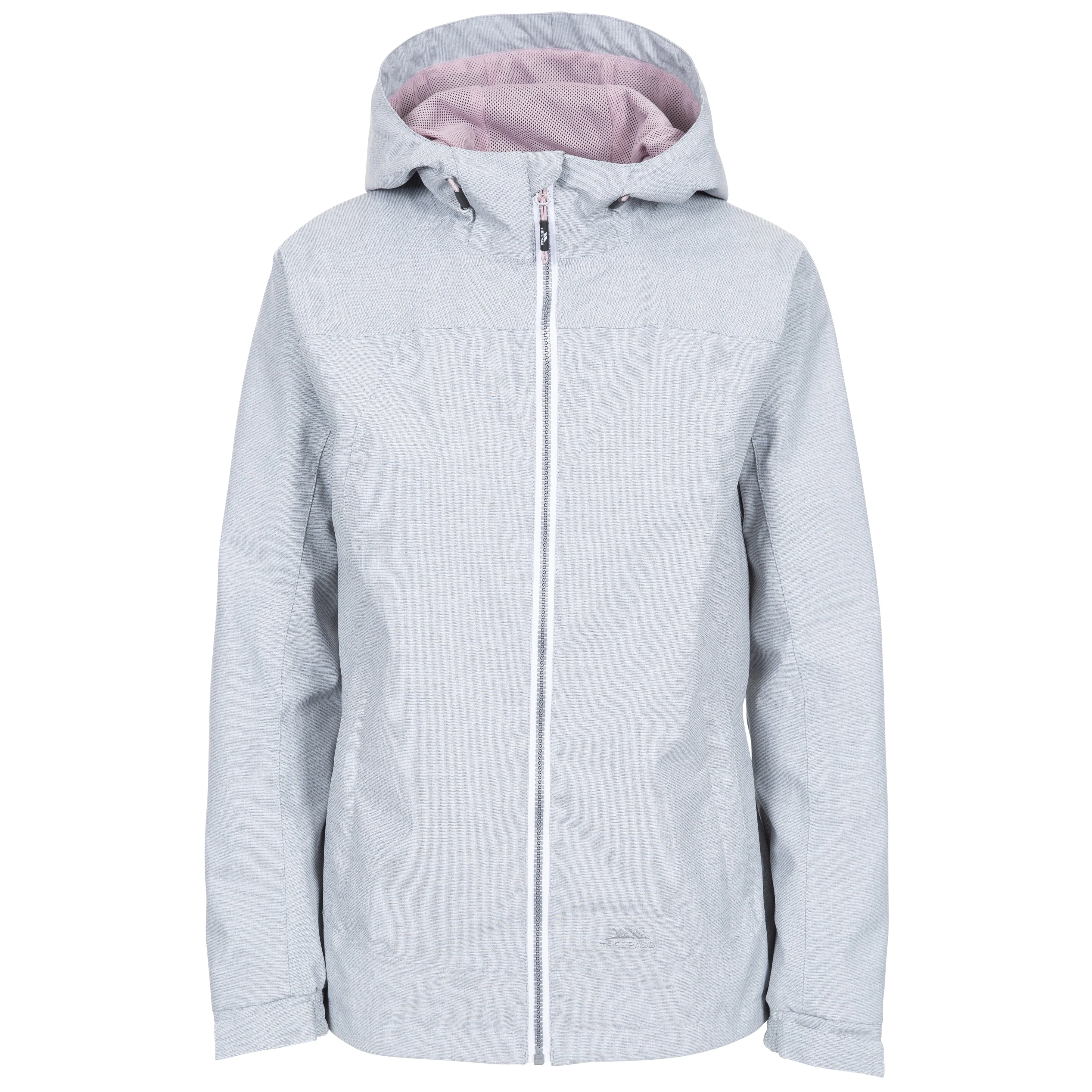 Virtual Women's Unpadded Waterproof Jacket in Grey Marl