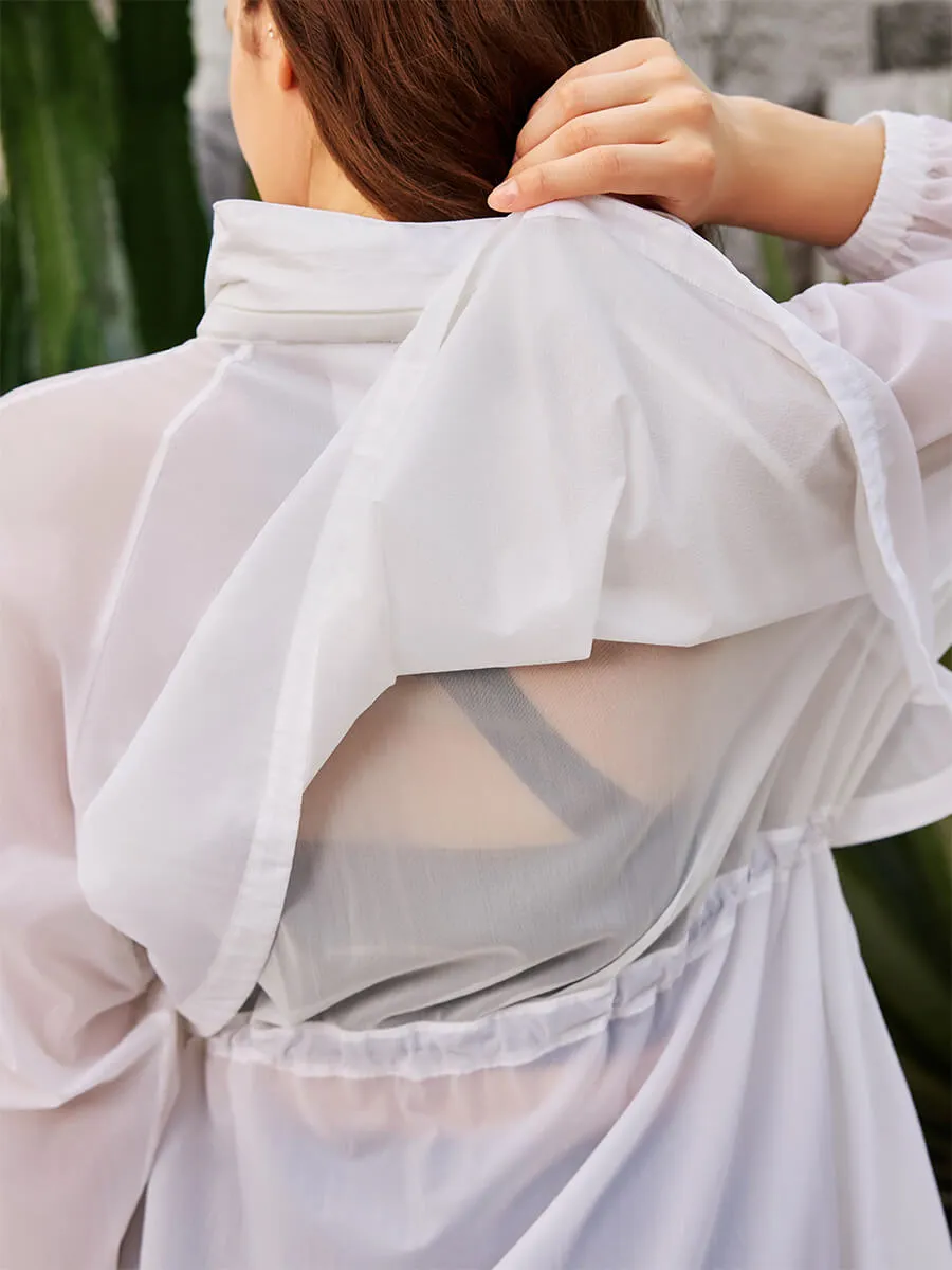 Waist-Cinching Sun Protection Jacket