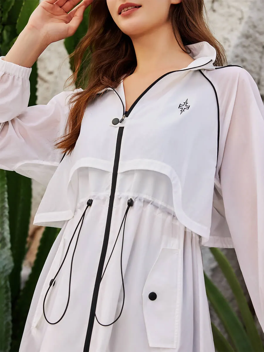 Waist-Cinching Sun Protection Jacket