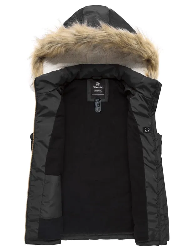 Women's Thicken Vest Quilted Padding Puffer Vest（复制）