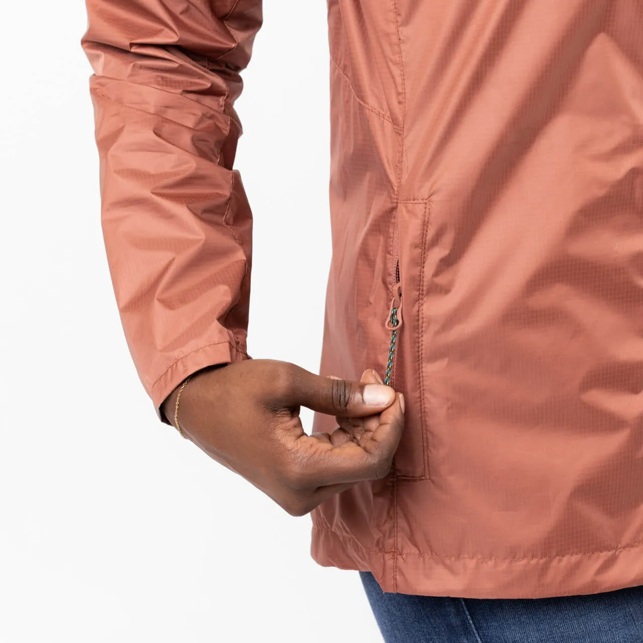 W's Microlight 2.0 Rain Jacket - Cedar Wood