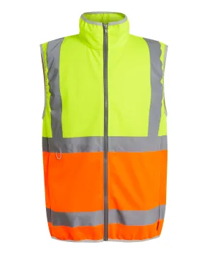 Yellow/Orange - Pro hi-vis full-zip gilet