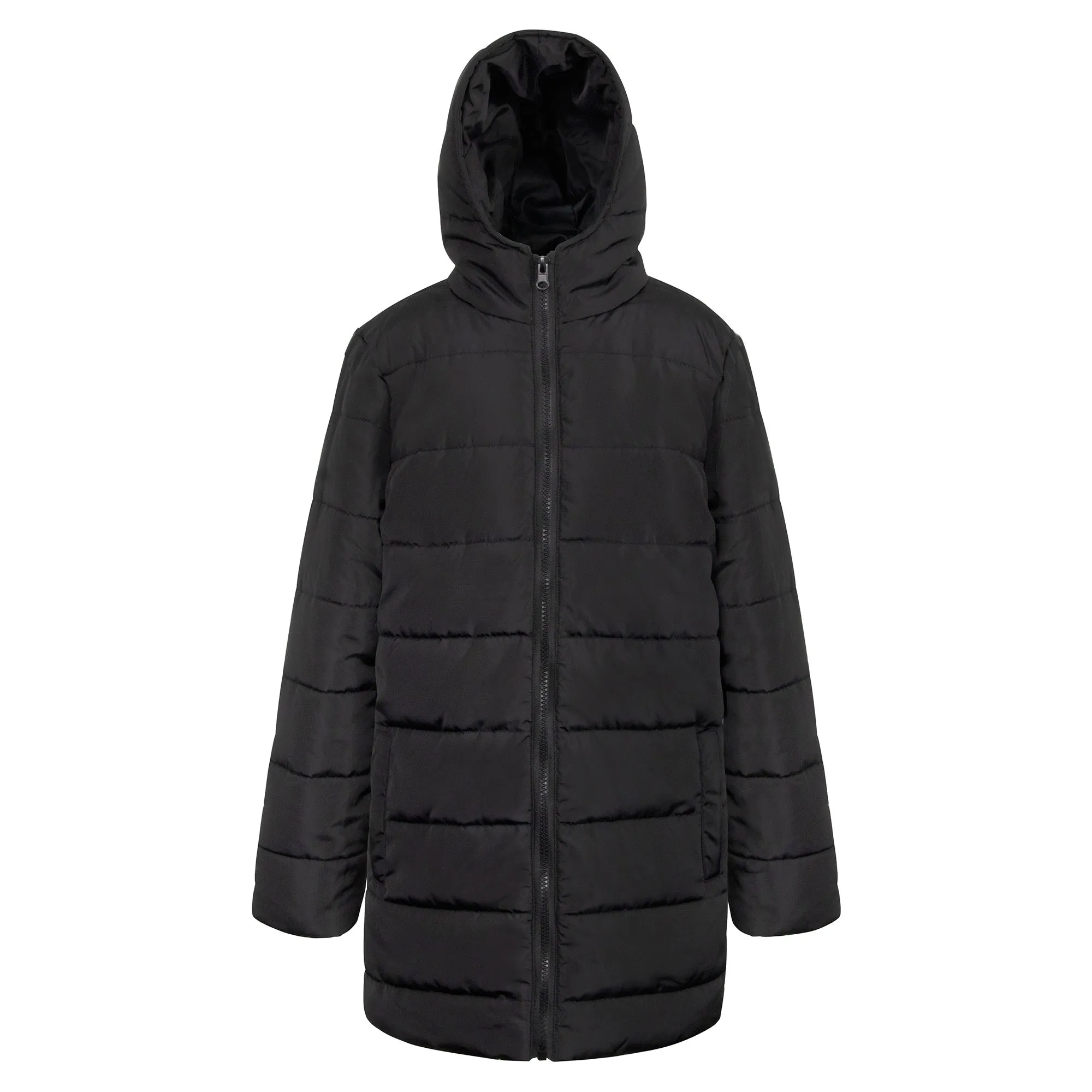 Youth Hooded Puffer Winter Coat - 3 Colors